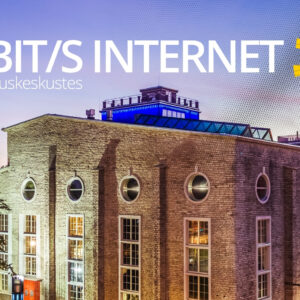10 Gbit/s internetiühendus meie sündmuskeskustes