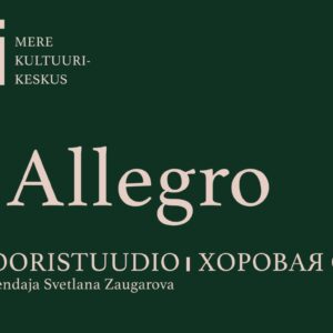 Kooristuudio Allegro kutsub tundidesse!